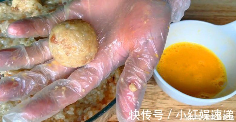 糯米|炸糯米圆子不散开有窍门,外酥里糯满屋飘香,吃上一口就停不下来