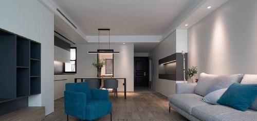 装修|家居装修也玩高冷范儿,这套128㎡轻奢三居送上,你能借鉴多少?