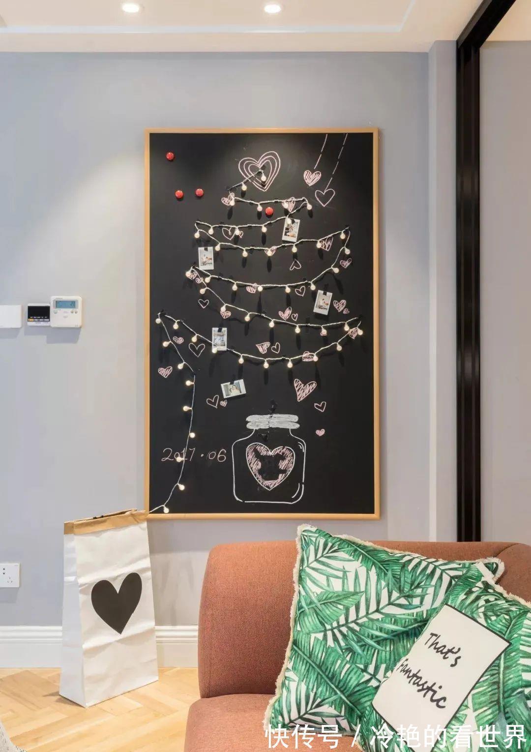 色调|89㎡北欧风小户型,低调灰+白色+原木色设计,打造温馨小家