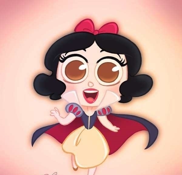 茉莉公主|迪士尼公主变成Q版小精灵,全员化身大眼萌,可爱值简直爆表