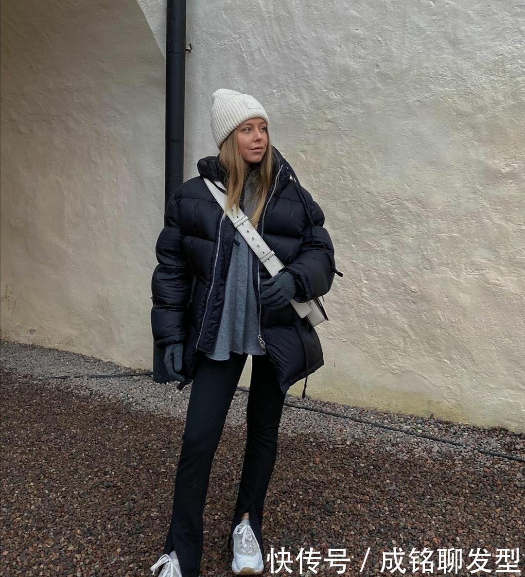 羽绒服才是冬天最保暖的单品,分享四款“高级色”,时尚又暖和