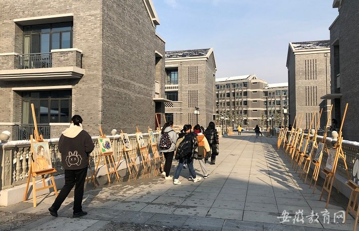  黄麓|童真寄语家国安康??黄麓师范学校第四届校园书画展开幕