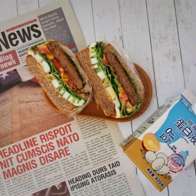 沙拉酱|#蛋趣体验#蛋白能量三明治