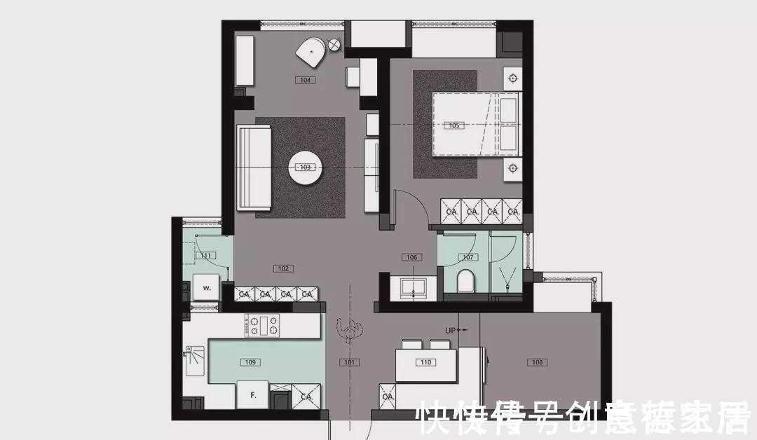 榻榻米|77平的小户型二居室,次卧做全屋榻榻米设计,太实用了