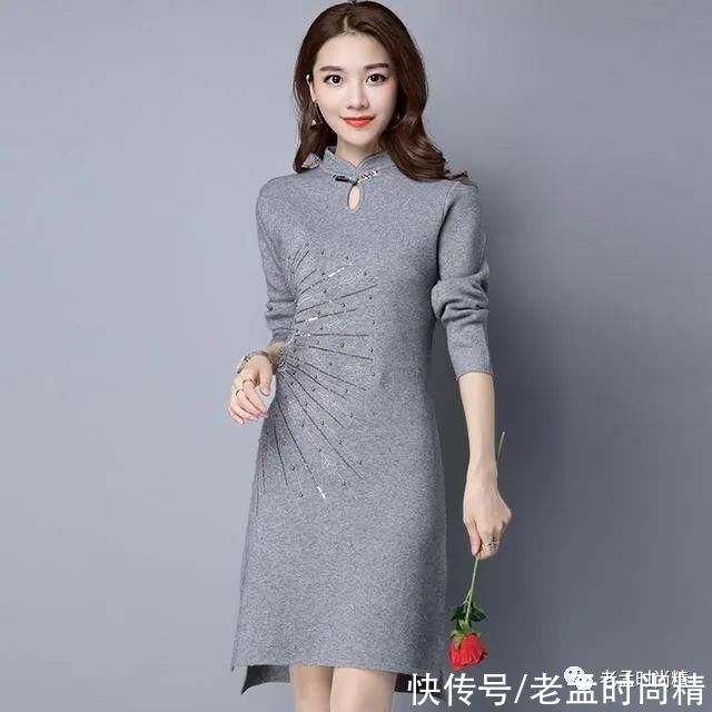 你们都随大流穿韩版，我却喜爱这些温婉贤淑的中国风旗袍裙