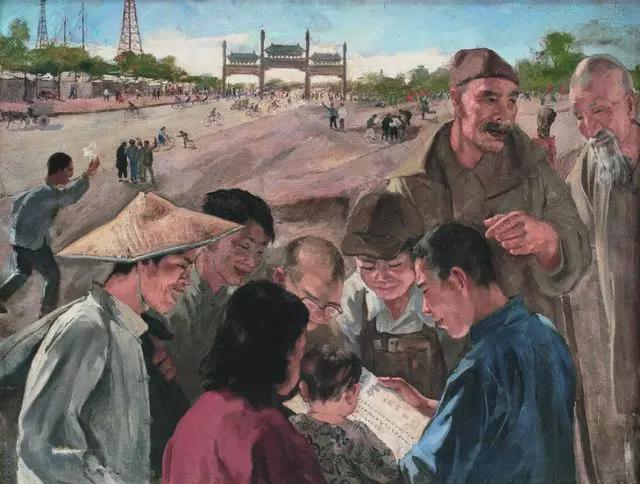 画稿!吴作人吴老先生画稿