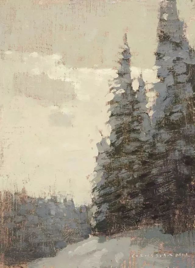 回味无穷#他的风景画面简单到极致,有人说他太偷懒了!