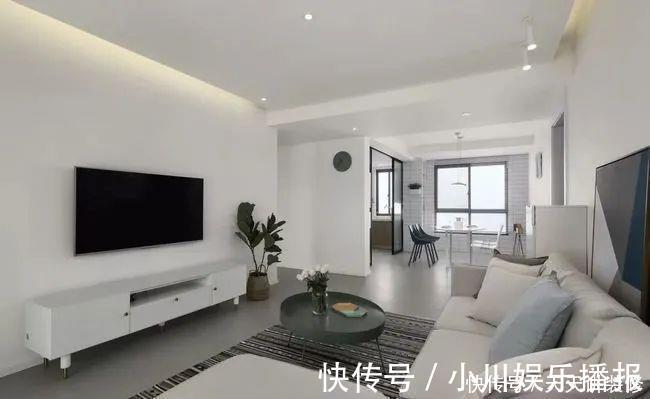 极简主义|有腔调的114㎡极简风,全屋一白到底,干净利落的低调高雅感!