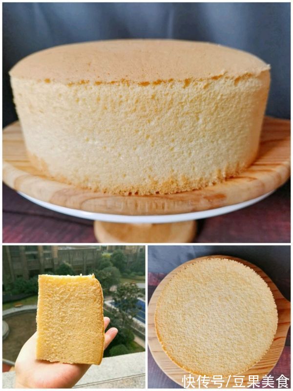 详细配方??教你做8寸戚风蛋糕