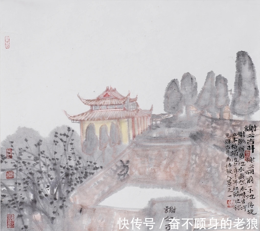 山水画$水墨氤氲，气息儒雅｜林兵山水画