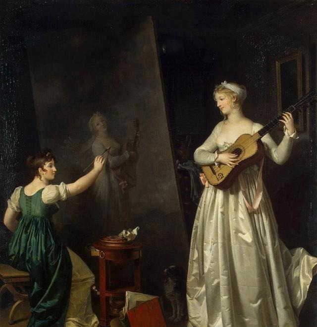 蕾丝@雅致?妩媚?雷卡米埃夫人像,19世纪一对师生新古典与浪漫的对决