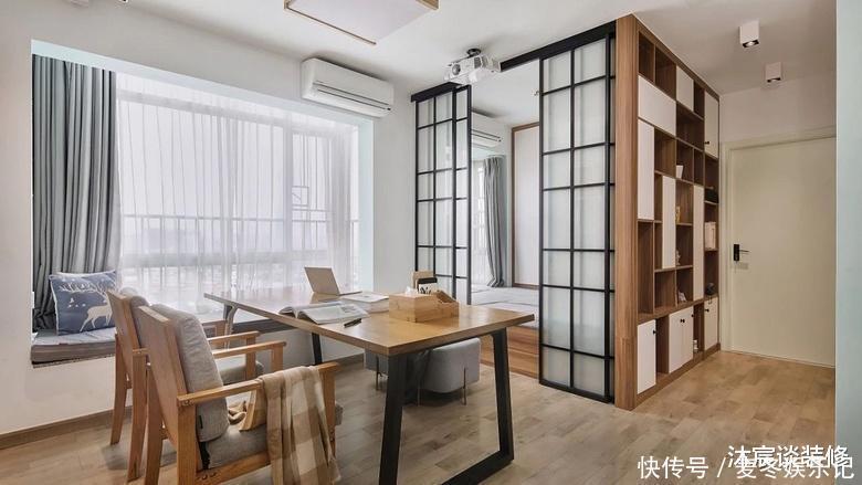 书房|她将客厅去掉，54㎡变四室，完工后，蜗居变豪宅，惊艳了整个小区
