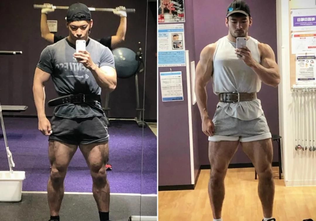 好身材|181cm日本肌肉壮男走红,每天深蹲练出大粗腿,网友不淡定了