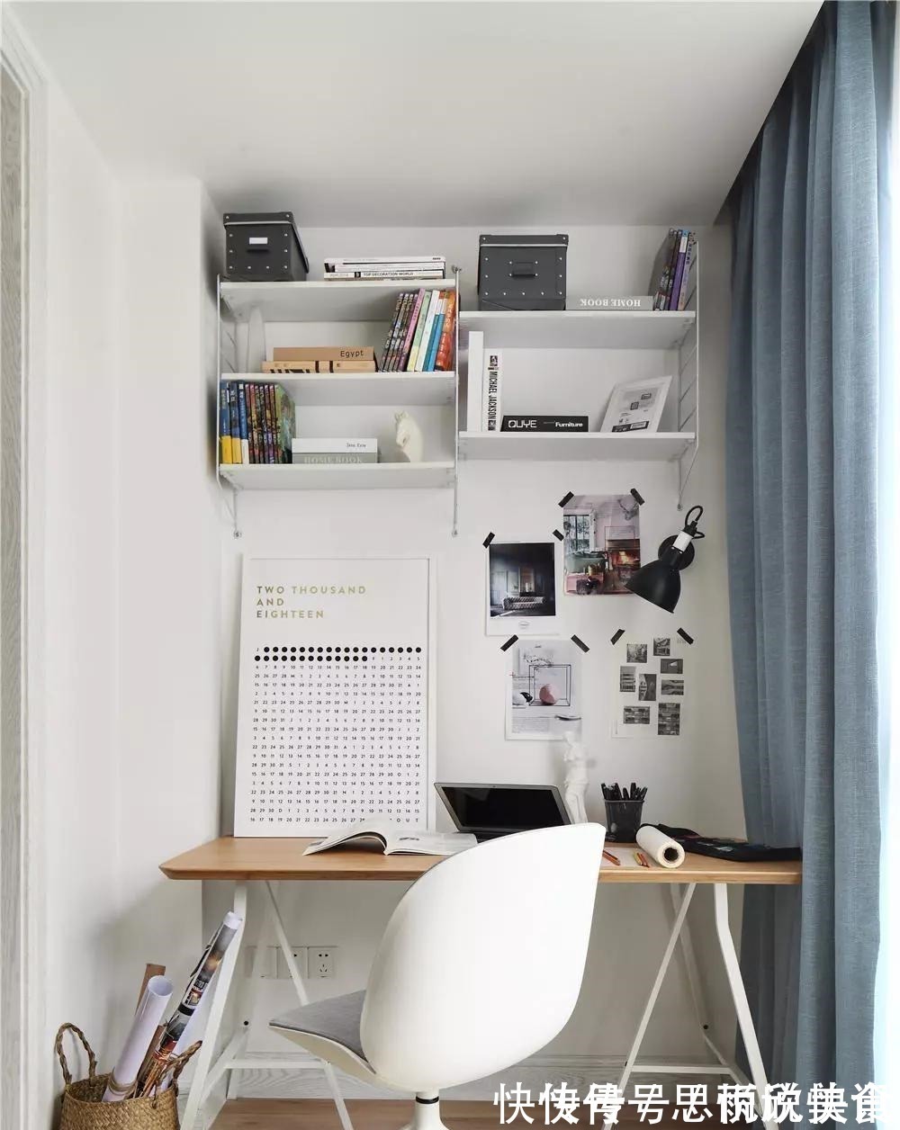 北欧风|127㎡休闲北欧风,卫生间超大的镜面柜,舒适明亮