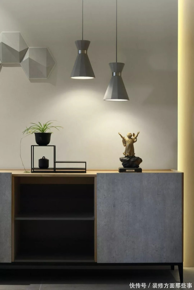 三居室|126平现代风三居室,不同的光源给空间氛围有着不一样的氛围