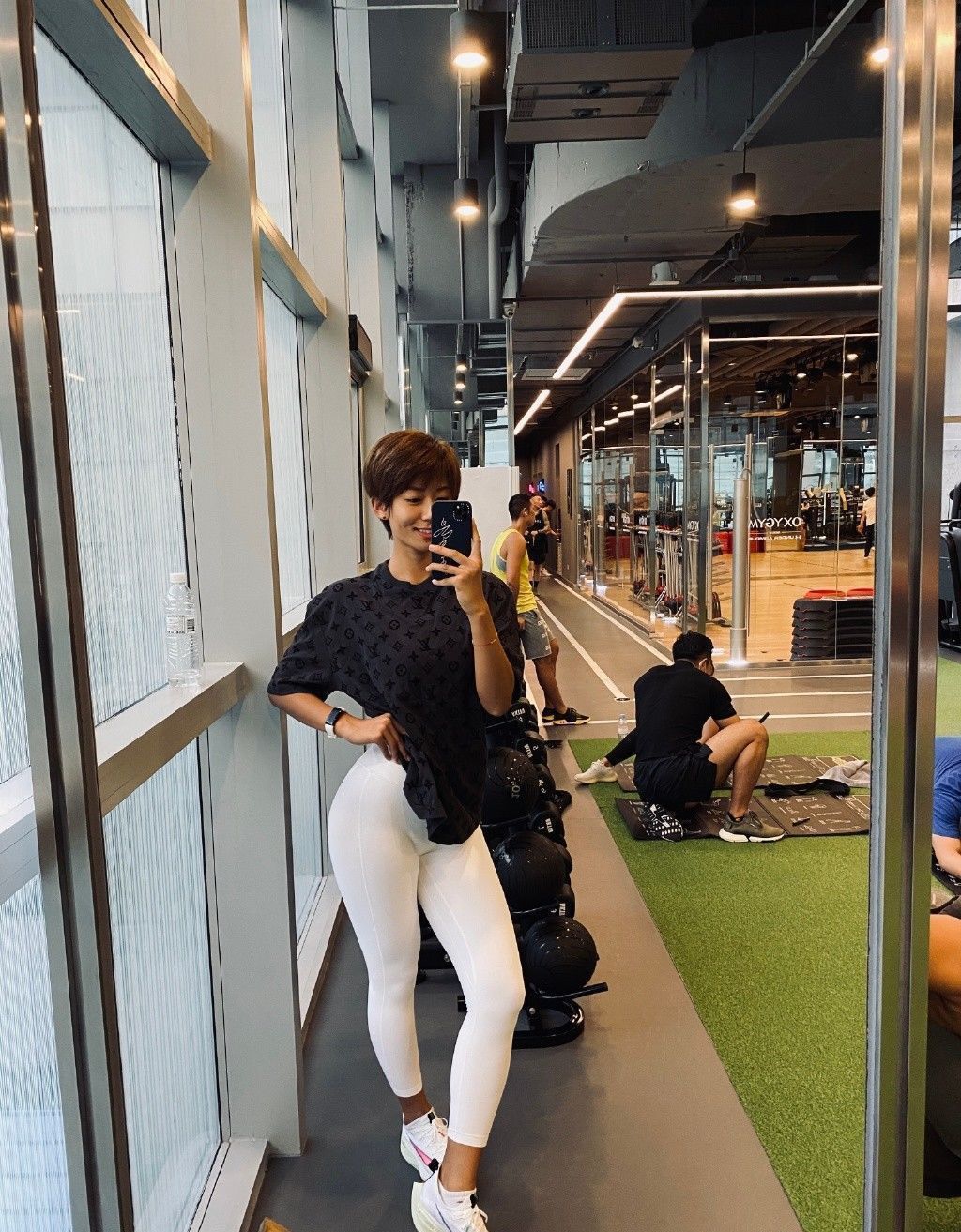 巧克力|身高180健身girl,135斤愣是看不出来,还有巧克力腹肌