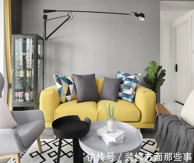 墨绿色|89平北欧风仿若自带纯净空气,清新而纯粹