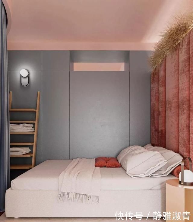 客厅|70㎡一居,把客厅当主卧,把主卧做儿童房,这才是真正的亲子宅