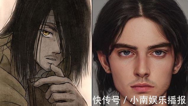 三笠|用AI还原《进击的巨人》角色，三笠冷艳美人，利威尔气场全开