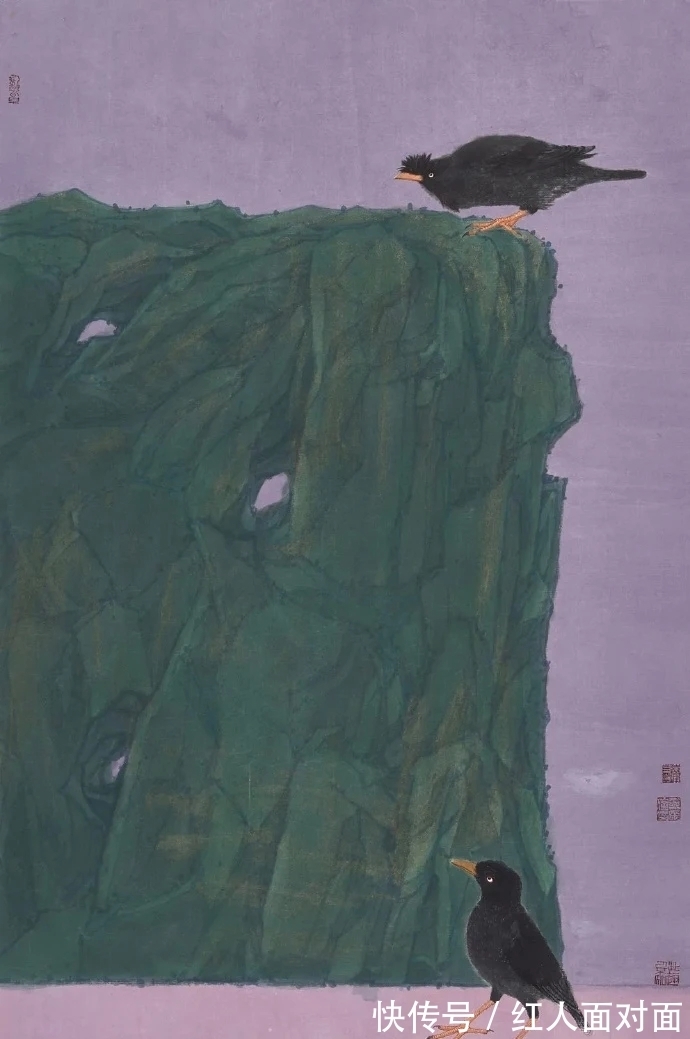 花鸟画@画面的多样性|王远峰花鸟画