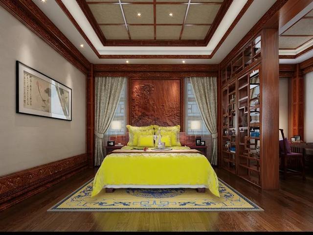 红木|49岁阿姨的315㎡别墅,全屋坚持红木装修,入户古典又气派!