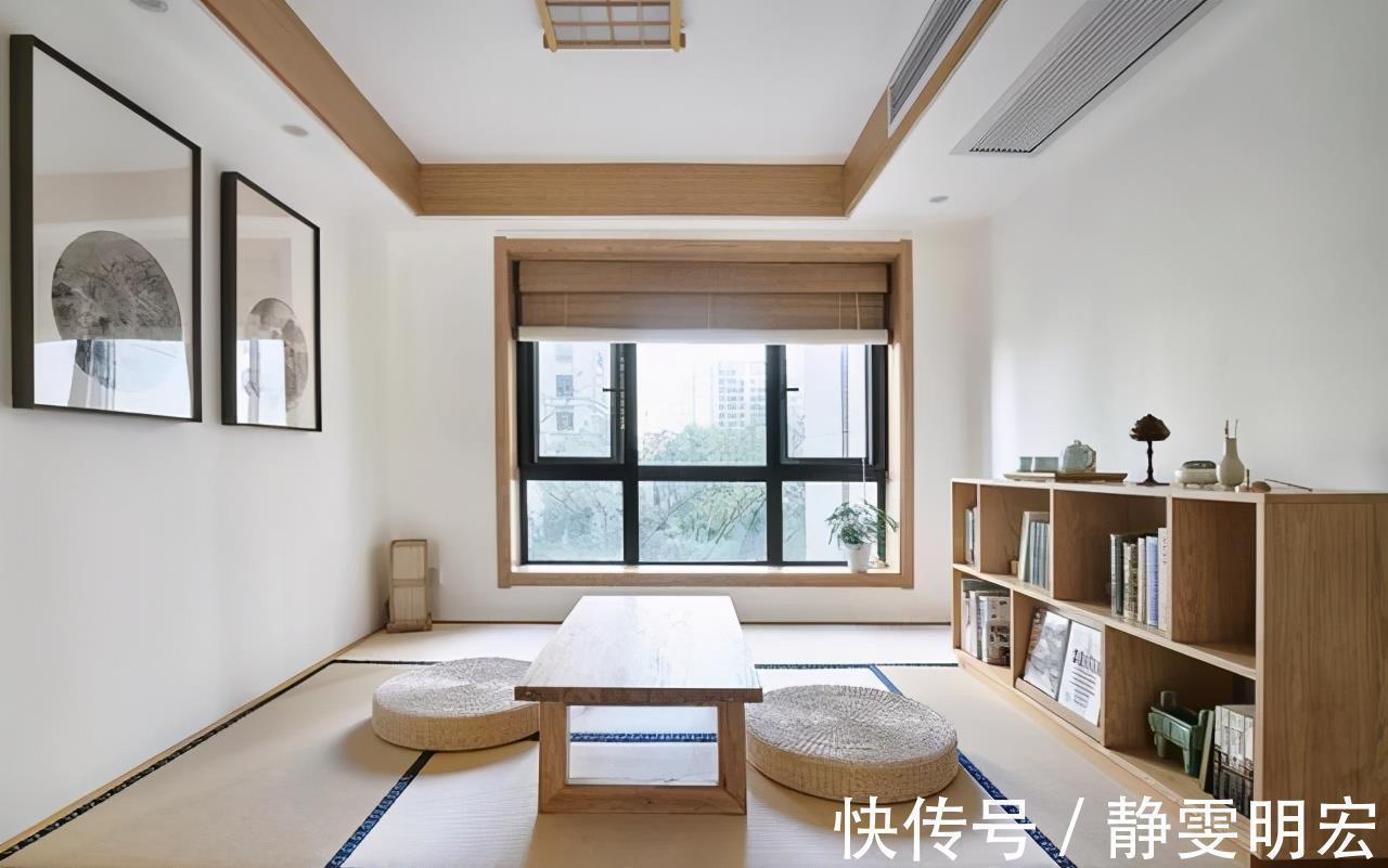 实木|日式原木风两居,餐厅隔出休闲区,阳台带山水景色,太轻松惬意了