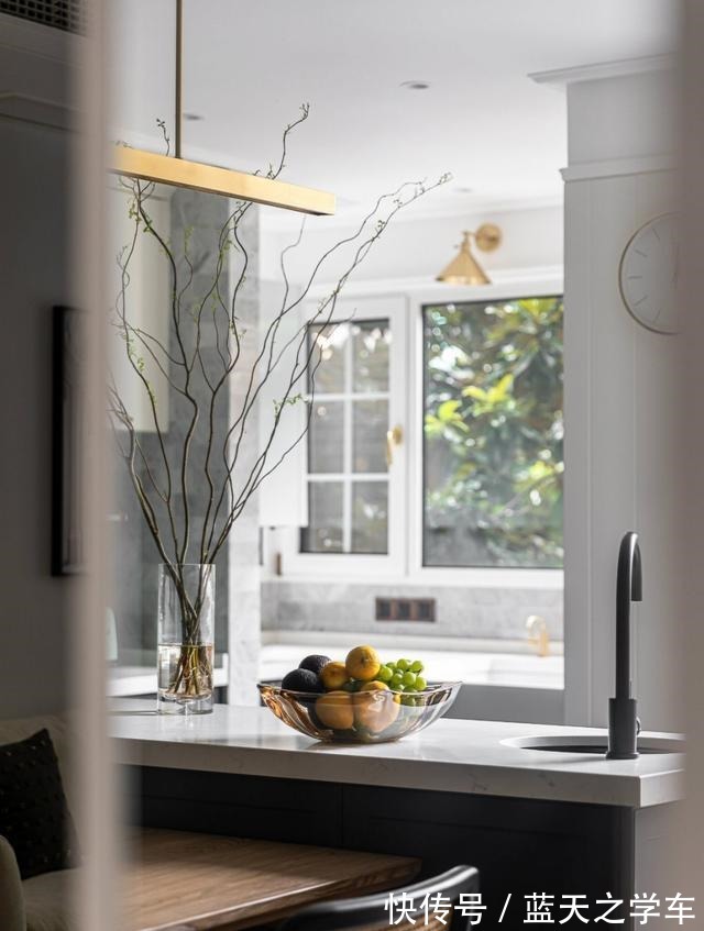 空间|121㎡美式与北欧的邂逅，许你一座城中的温暖港湾！