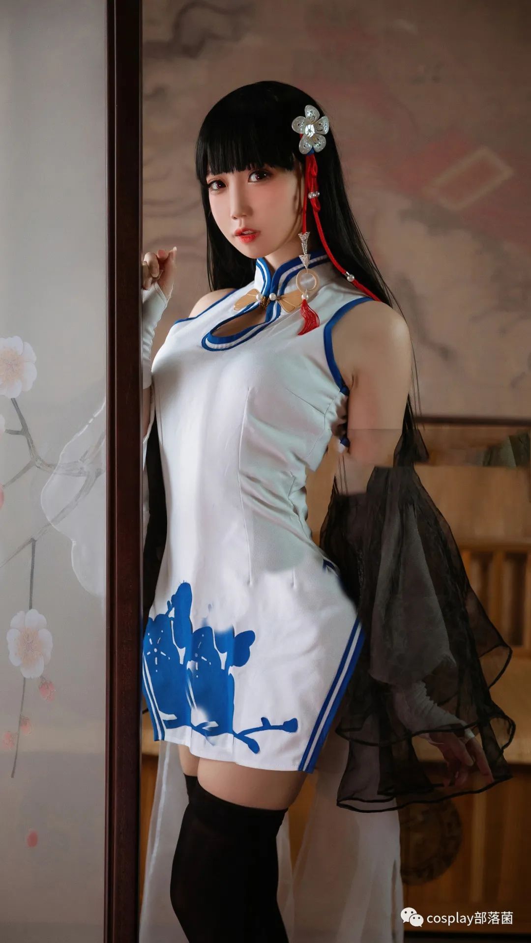 cos：碧蓝航线旗袍逸仙cos正片@焖焖碳