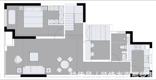 人工吊顶|?147㎡现代复式,去繁从简,质朴的归属感