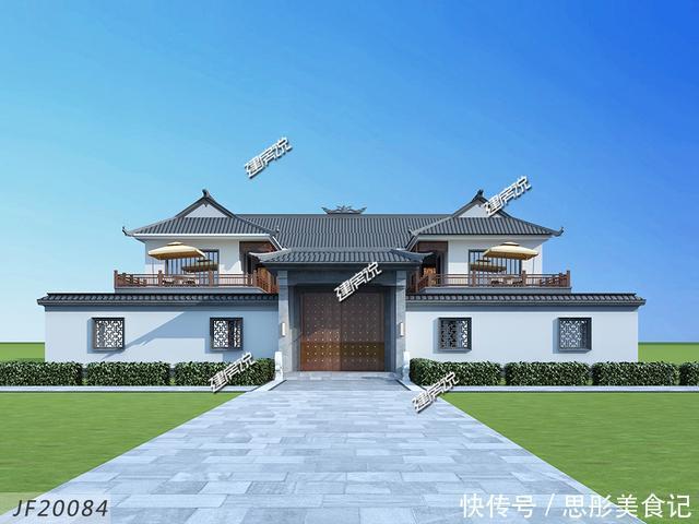 豪宅|四合院别墅才是中国真正的豪宅,庭院实景图,美呆了