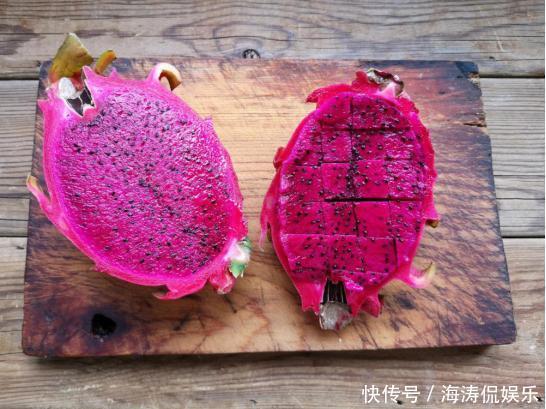 冰淇淋|一个火龙果,一盒牛奶,搅一搅切一切,入口即化,比冰淇淋好吃