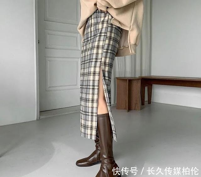 冬天|大衣+半身裙,羽绒服+半身裙,冬天这么穿气质又显瘦