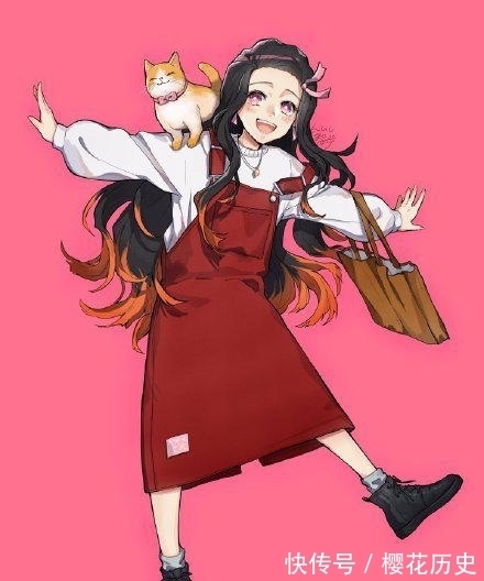 鬼灭之刃|《鬼灭》联动猫咪主题,花江夏树的猫也有出境?谁的猫咪更可爱?