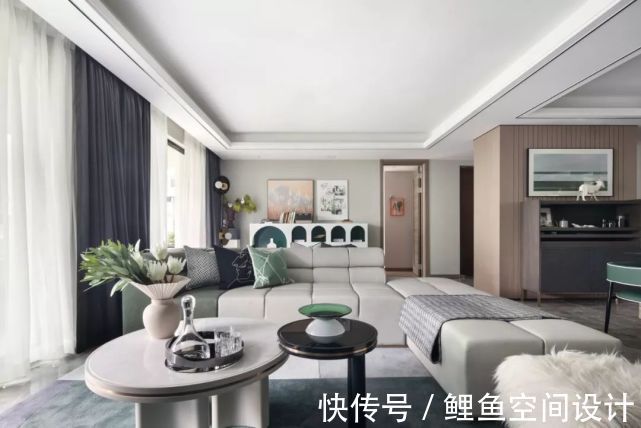 时尚|166㎡现代轻奢风,精致简约,演绎时尚都市风