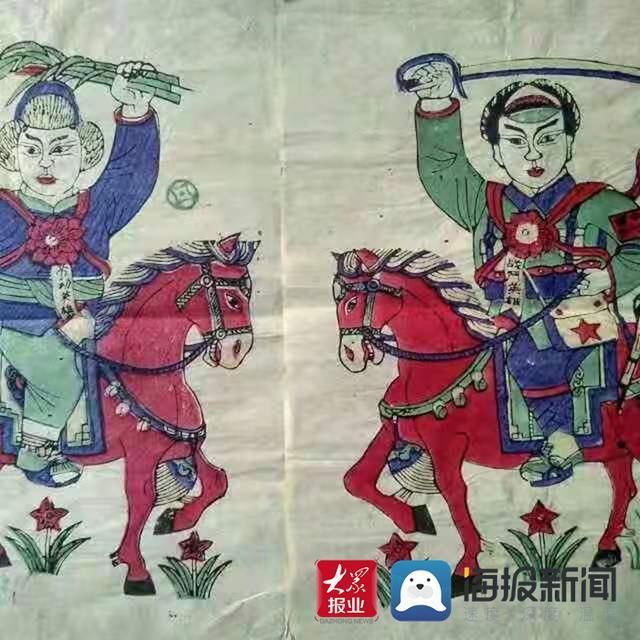 曹州|好品山东丨菏泽冀鲁豫边区木版年画：革命年代的不朽印记