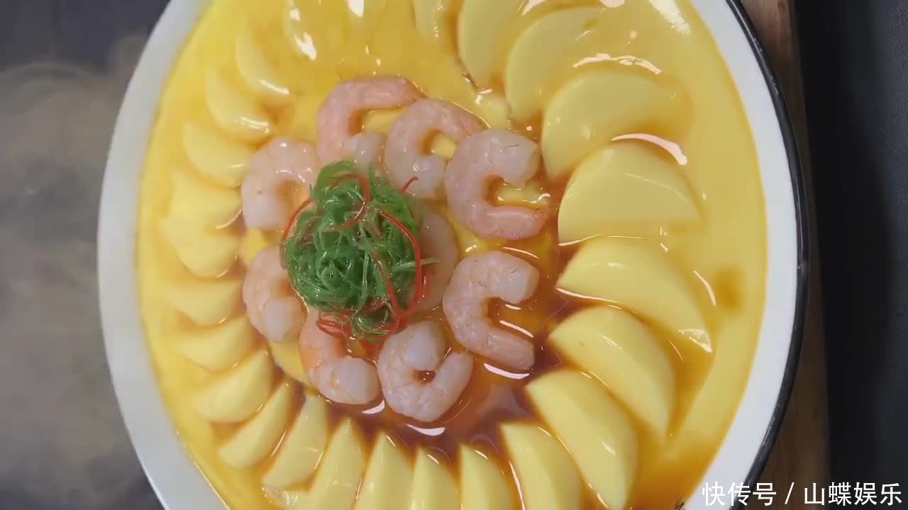 孩子爱吃的鸡蛋豆腐,鲜嫩爽滑咸鲜味美,易消化易吸收营养价值高