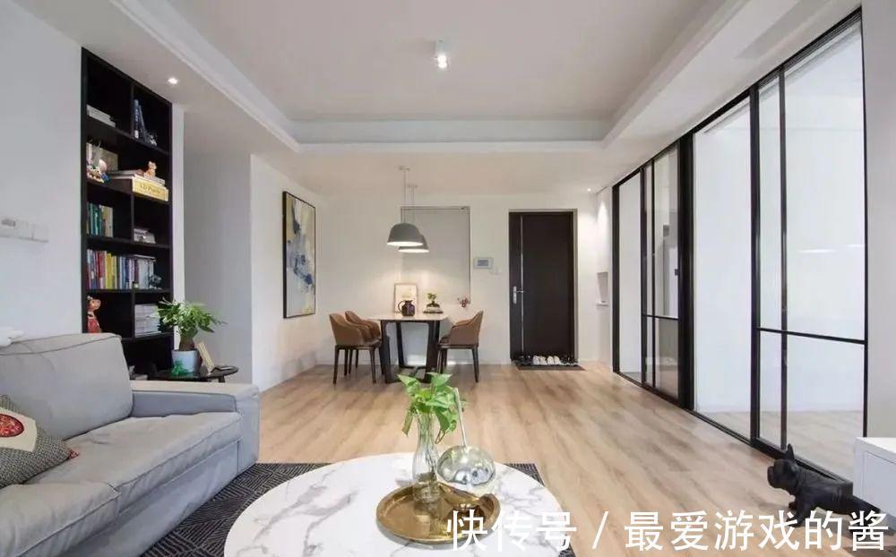 灰色调|125㎡现代简约,空间布置简约舒适!