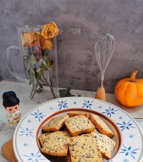 教你做越嚼越香的花生黑芝麻饼干，不用添加剂，放一周都不坏