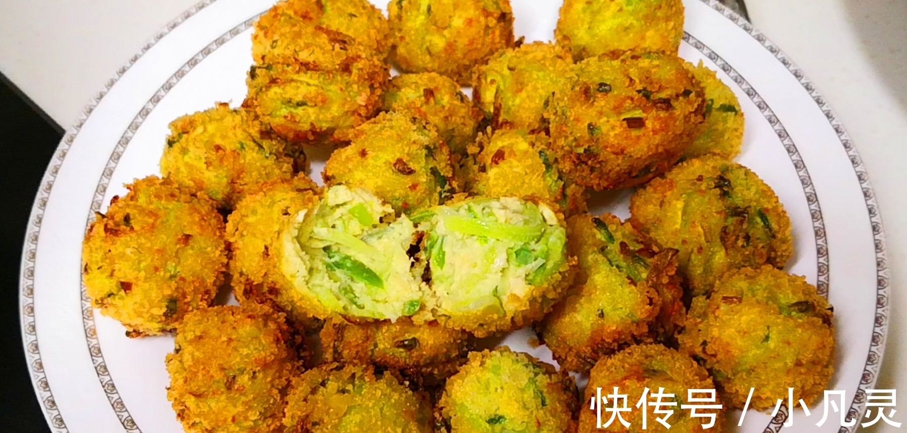 面包糠|做萝卜丸子时，加淀粉是大错特错，教你正确做法，外酥馅鲜，真香