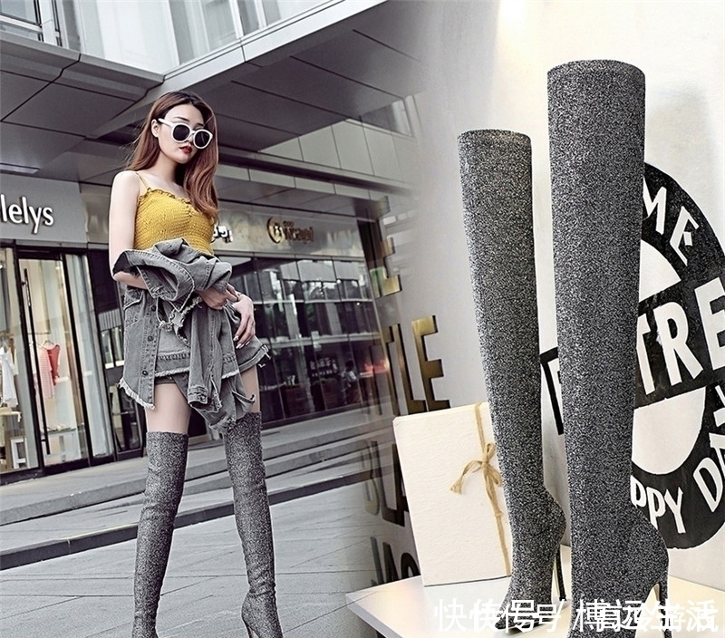 绒面 女人身材丰满,就要穿这种高跟鞋,性感妩媚,显高显瘦,贼美