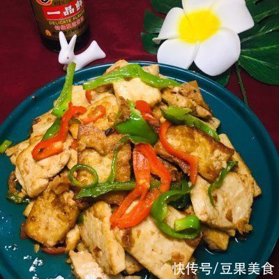 老豆腐|#不容错过的鲜美滋味#香煎豆腐