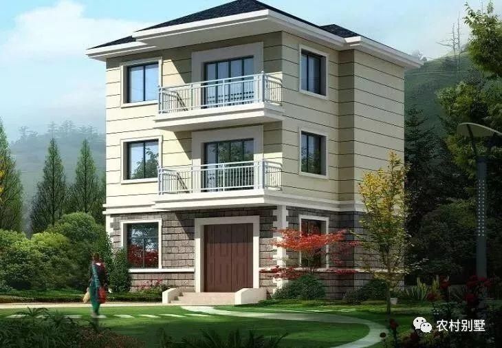 户型|9栋实用又漂亮三层农村别墅,你觉得哪栋更美
