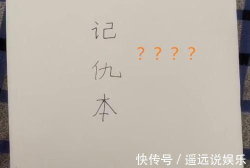 姐姐|“你给我等着”,二胎弟弟在“记仇本”中吐槽姐姐,看似忍了很久