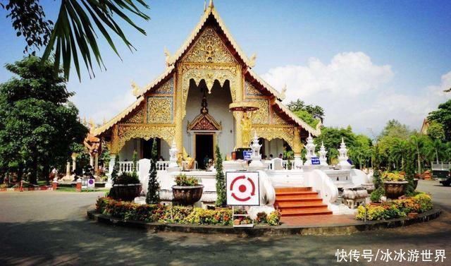 古寺|泰国清迈有座地位崇高的佛寺，距今已有600多年，门票却只收4元