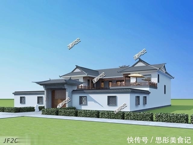豪宅|四合院别墅才是中国真正的豪宅,庭院实景图,美呆了