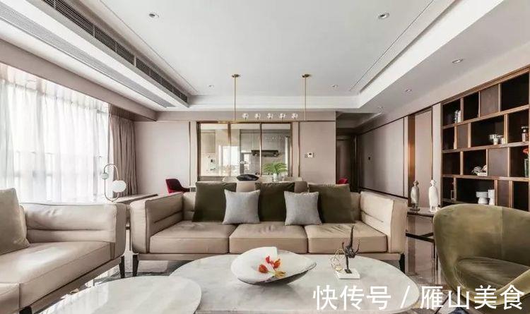 大理石|206平现代轻奢，布满金属线条的空间，充满档次华丽的气质！