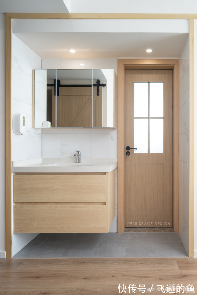 洞洞板|奶油色日式两居,强大收纳满满都是巧思