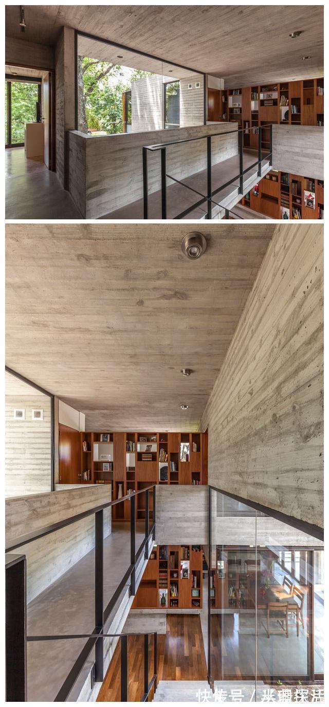 样板房|自建320平别墅，样板房直接入住了，裸露的水泥板不输百万豪宅！