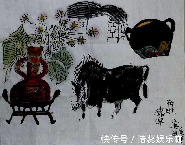 中国铁建!《有情自爱小灵精》——中铁建大路美院主创画家成秉羿