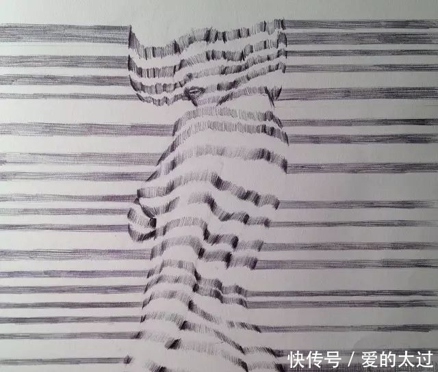 这才是线条画的最高境界!